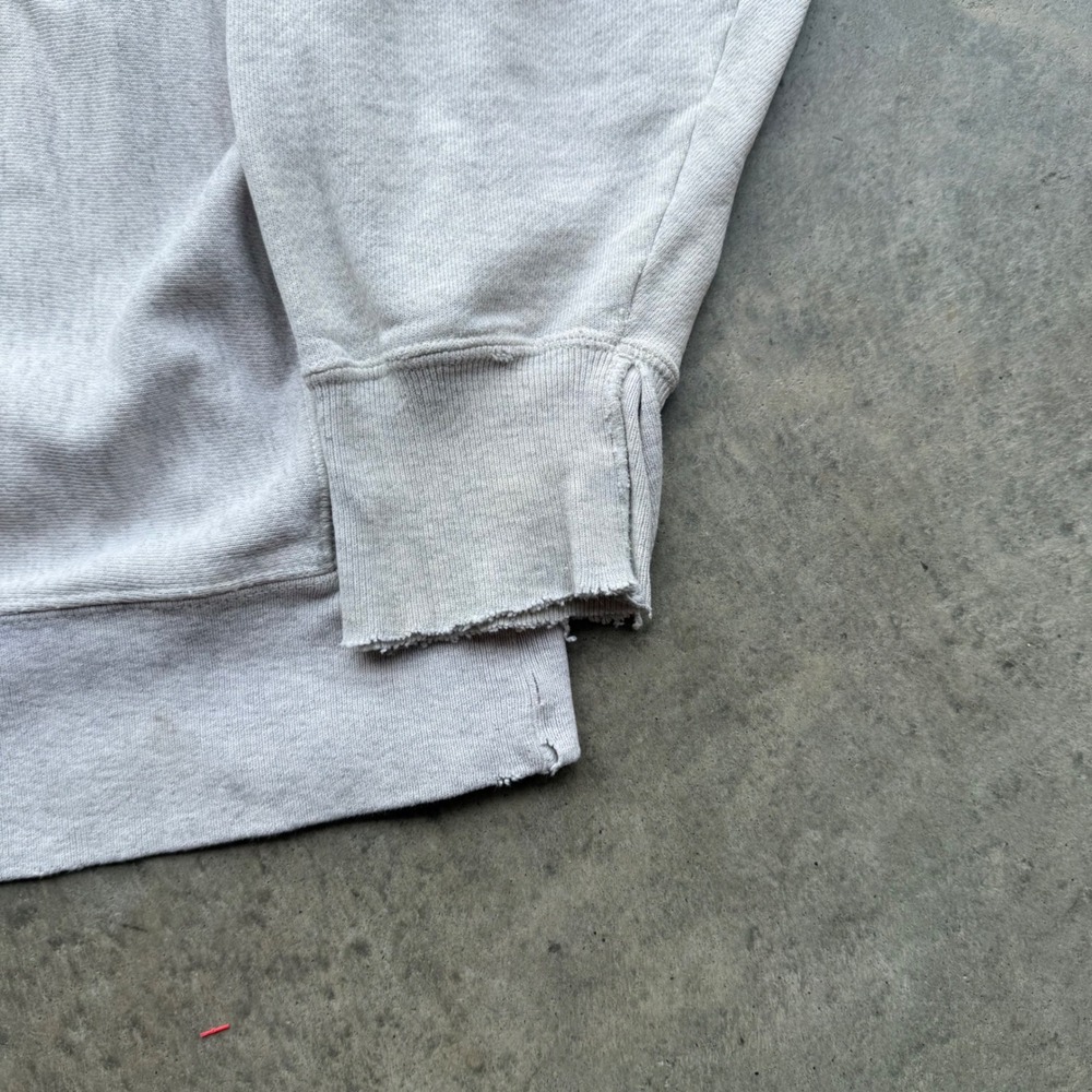 Champion Reverse Weave St Bonaventure University Sweatshirt Gray Distressed 2XL - Picture 6 of 8